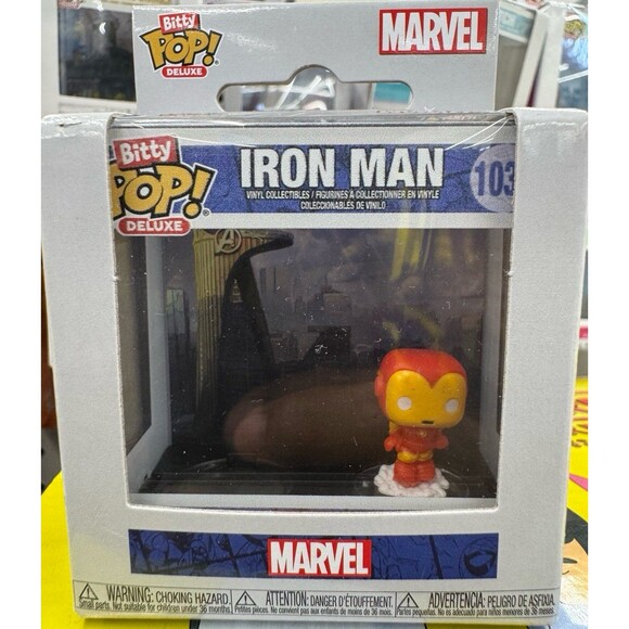 POP! Bitty Deluxe Marvel Iron Man #103 FB66 - Picture 1 of 1